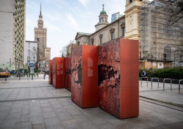 Open-air exhibition at Grzybowski Square