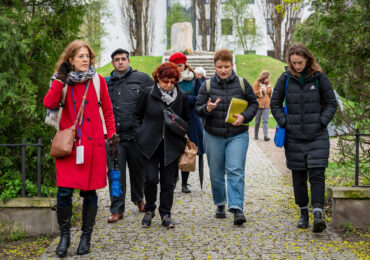IHRA's visit to Warsaw Ghetto Museum