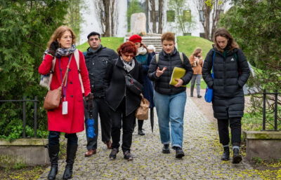 IHRA's visit to Warsaw Ghetto Museum
