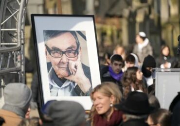 Funeral ceremony for Marian Turski