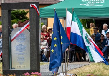 Memorial “Macewa Pamięci” in Konstancin-Jeziorna