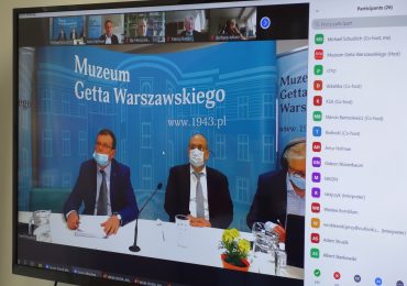 Zebranie Rady Muzeum Getta Warszawskiego