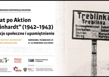 Program konferencji „80 lat po Aktion «Reinhardt» (1942–1943)”