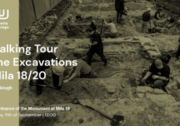 Zwiedzanie wykopalisk przy Miłej 18 | A Walking Tour of the Excavations of Mila 18/20