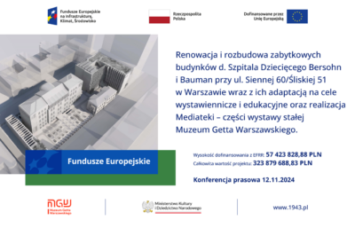 Konferencja prasowa inaugurująca rozpoczęcie projektu w ramach programu FEnIKS