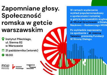 Zapomniane głosy. Społeczność romska w getcie warszawskim